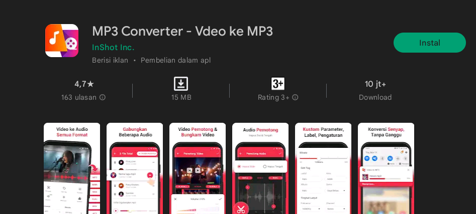 10 Rekomendasi Aplikasi Convert Video ke MP3 Terbaik 