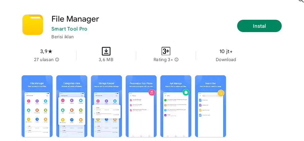 10 Rekomendasi Aplikasi File Manager Terbaik di Smartphone Android