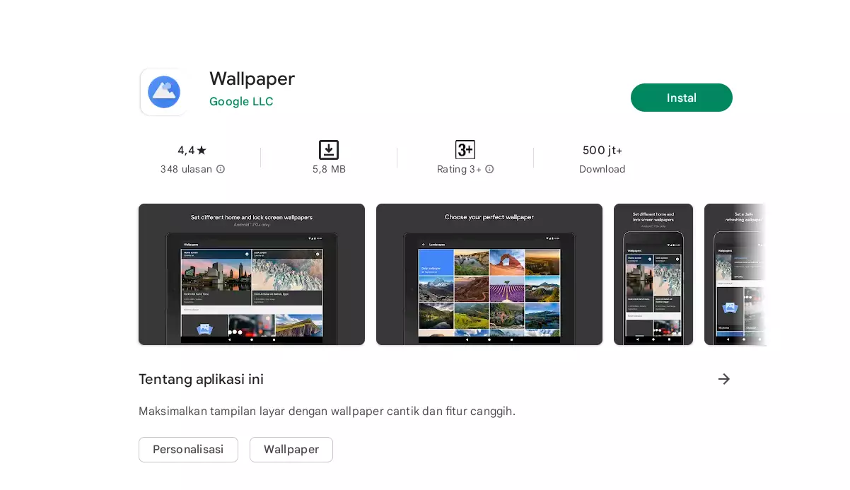 10 Aplikasi Wallpaper Terbaik untuk Android